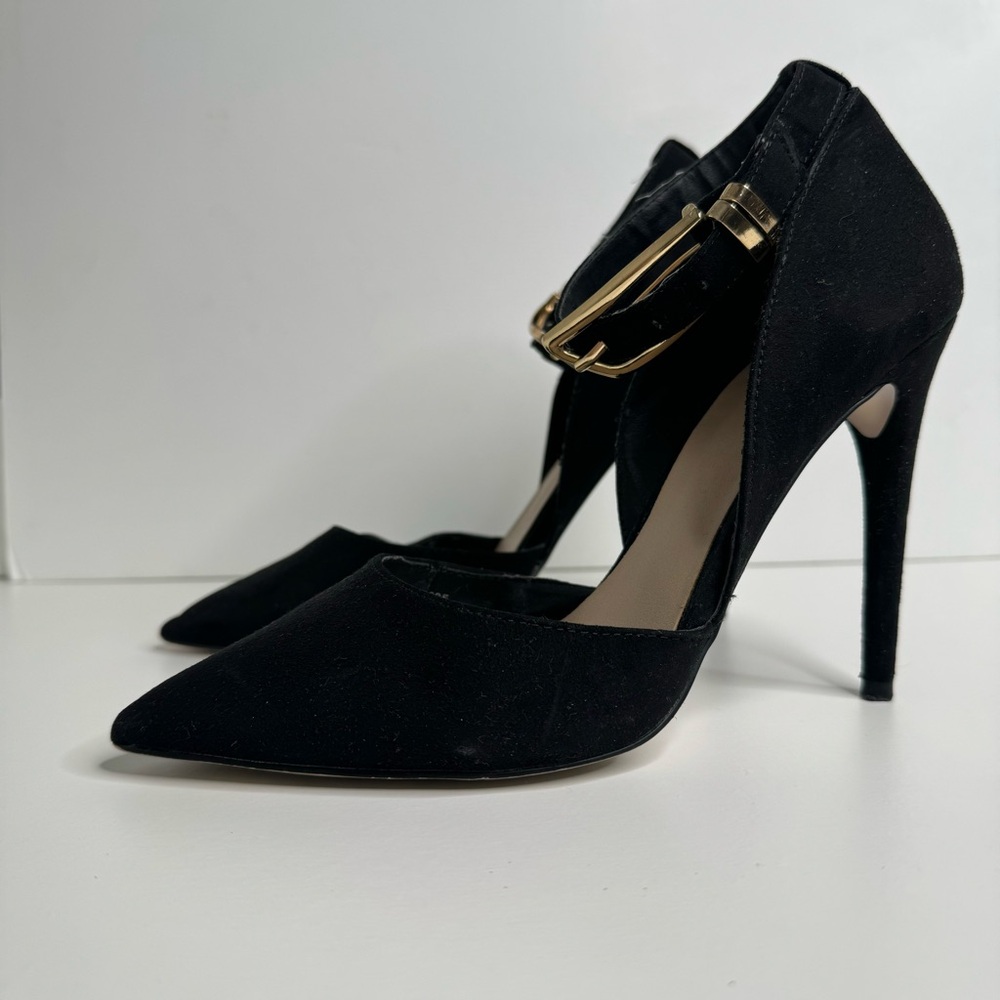 Ankle Strap Stiletto Heels, size 7,5